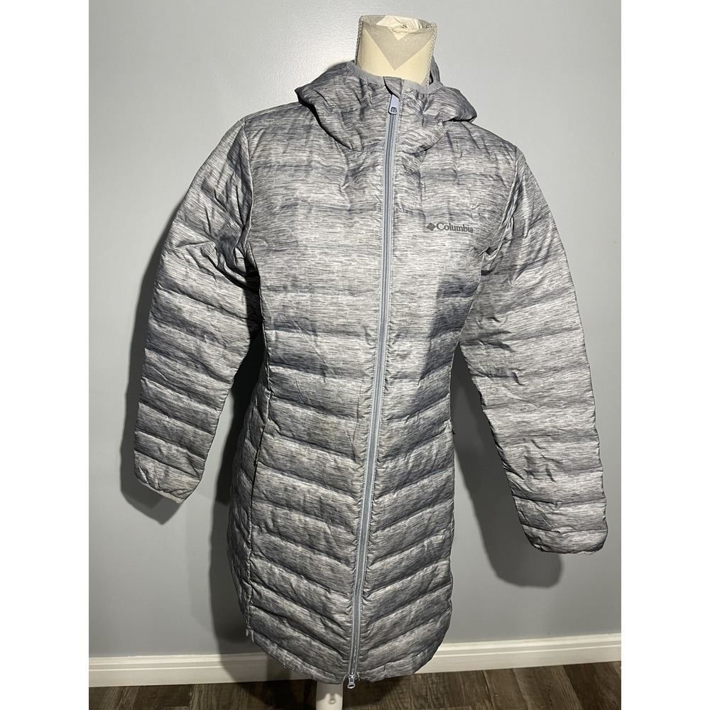 Jackets Universal women Columbia Lake 22 Down Long Hooded 1859672032 Grey